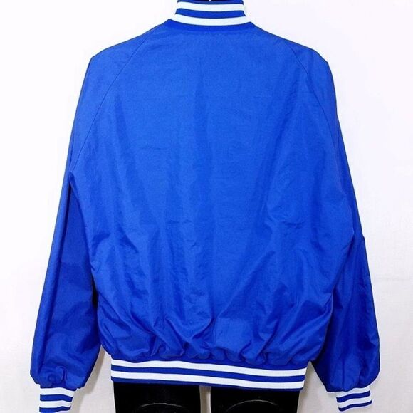 Robin Hood Satin Bomber Jacket Vintage 80s Archer Archery Made In USA Mens XL - Picture 3 of 6